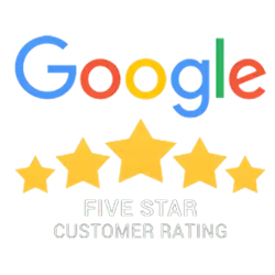 Google five-star customer rating
